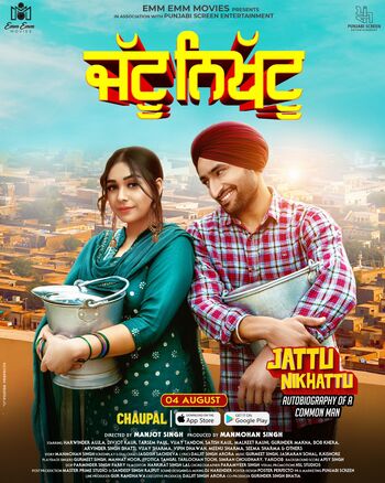 Jattu Nikhattu 2023 Punjabi HdRip